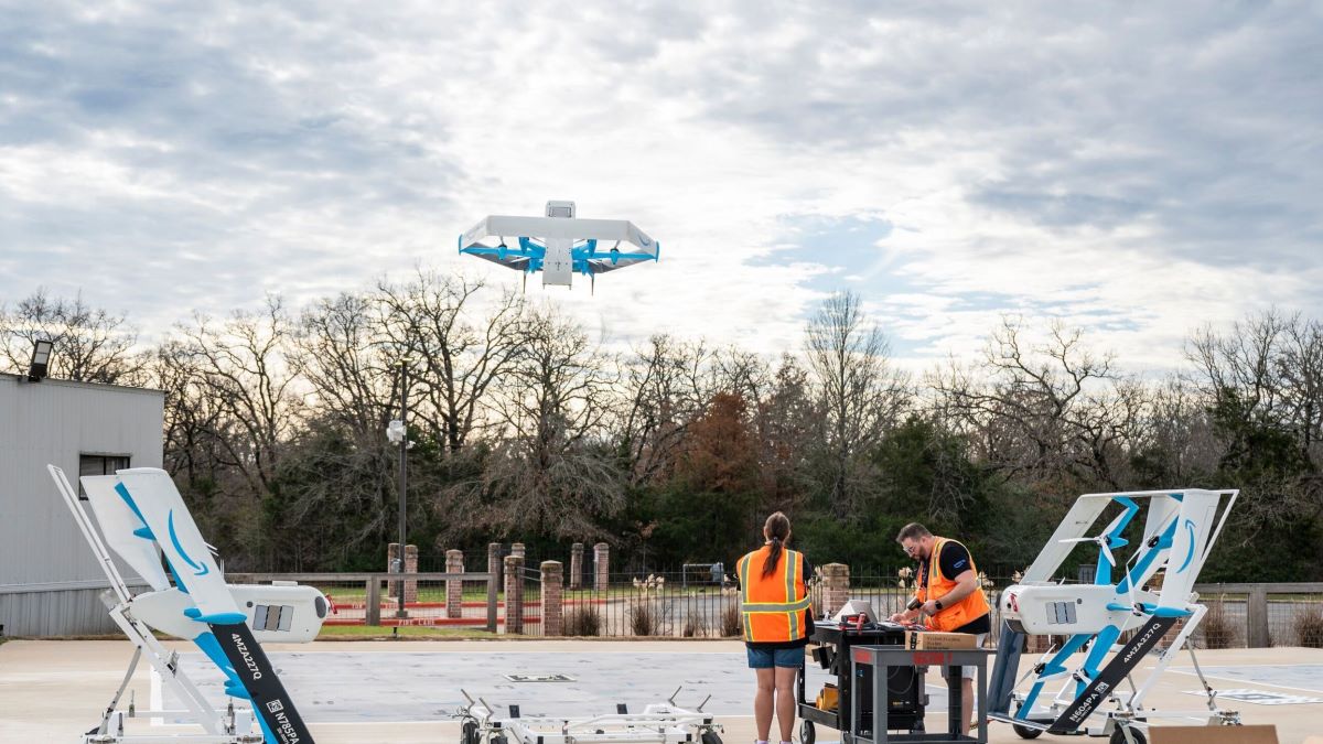 amazon mk30 delivery drone 60 minutes crash