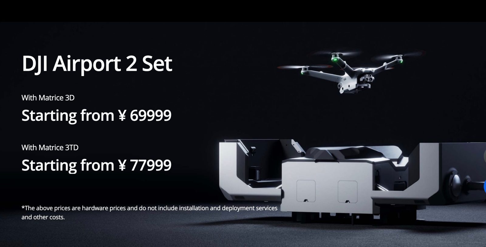 DJI Matrice 3D drone