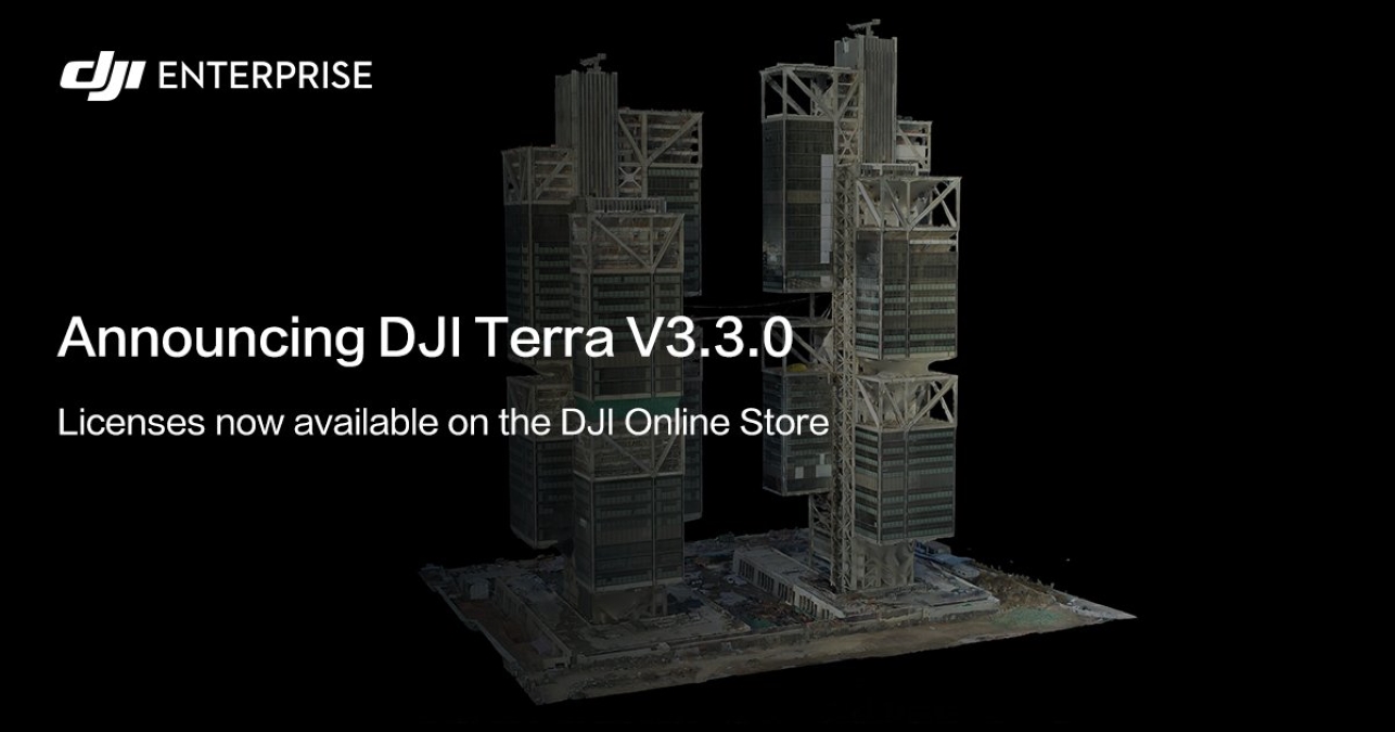 DJI Terra drone mapping