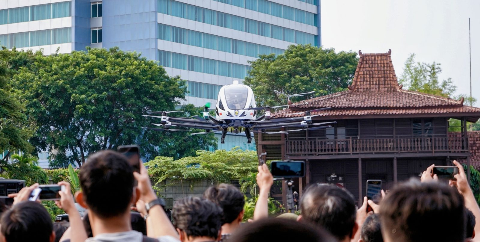 ehang air taxi AAM
