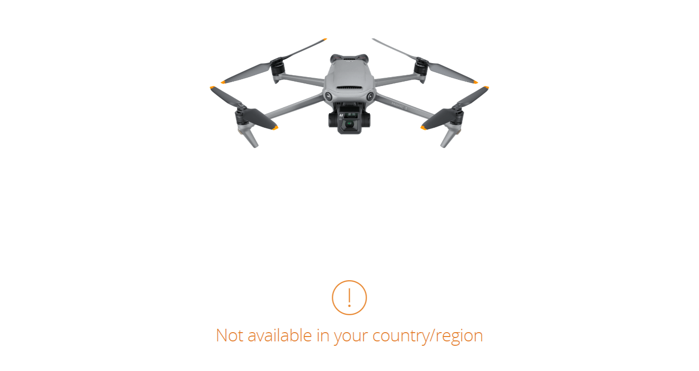 dji mavic 3 drone sale stop