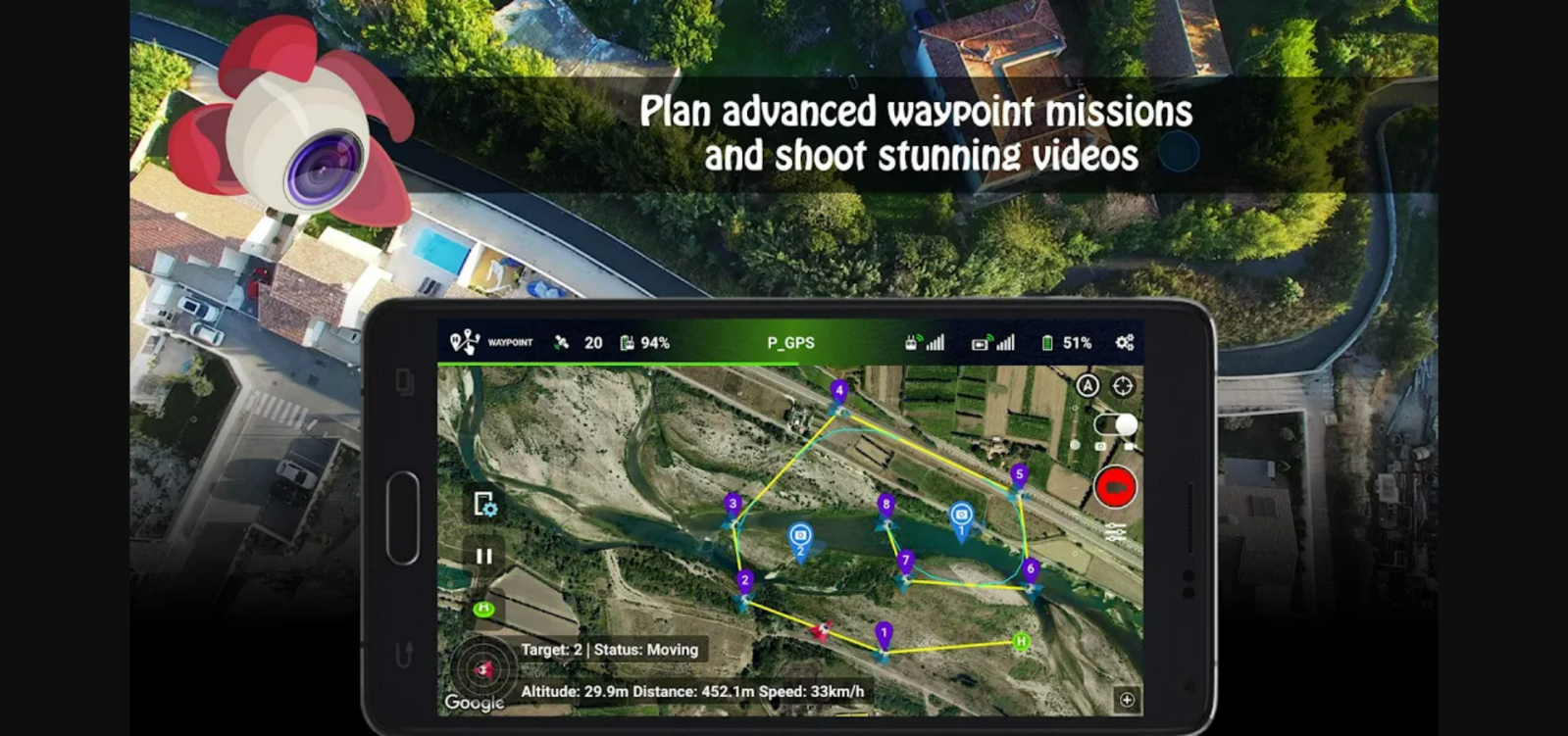 dji mini 2 drone follow me tracking waypoints air 2s app update litchi